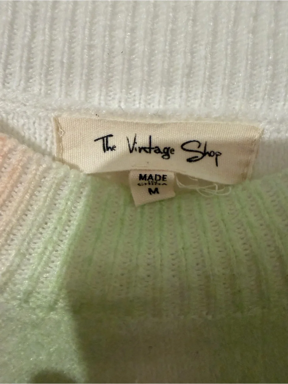 Sherbert colored sweater - Picture 3 of 3